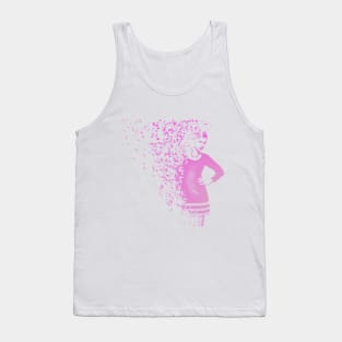 girl flower Tank Top